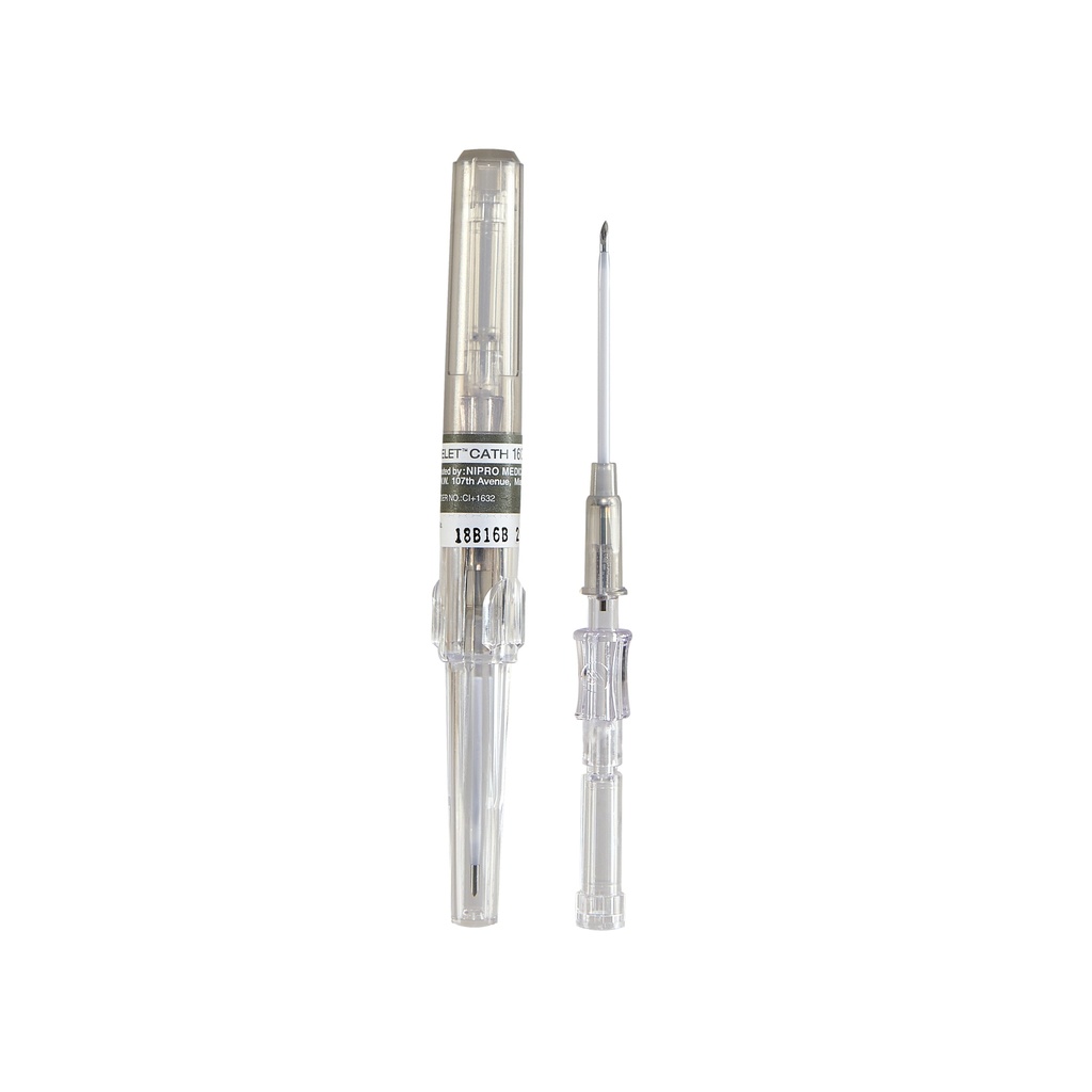 Cateter iv 16gx1-1/4" (32mm)