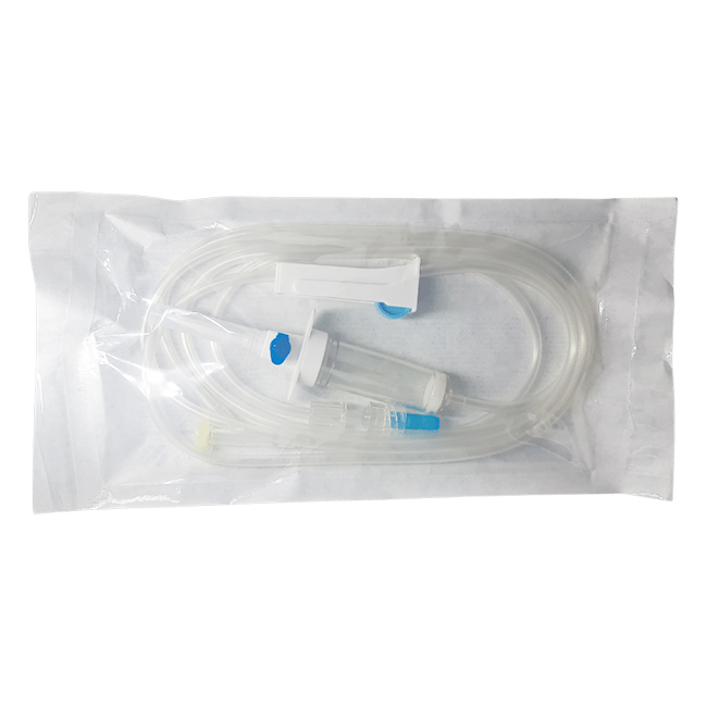 Set infusion 20 gotas con filtro 67" (170cm) (Venoclisis) - sin aguja