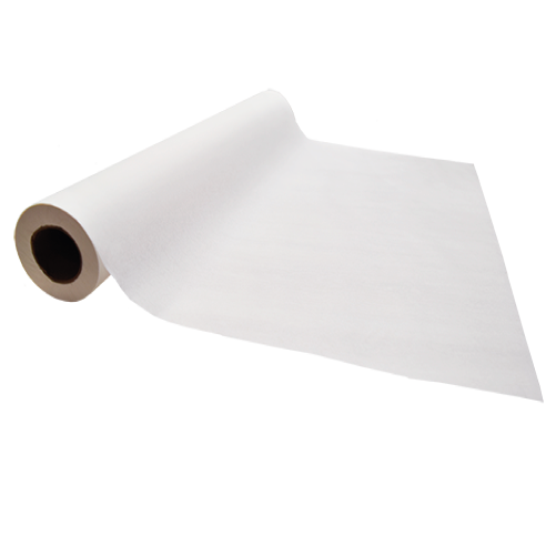 Rollo para mesa de examen de papel crepé
