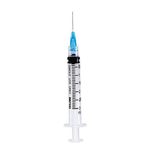 [JER-000650] Jeringa hipodermica -3ml- 22gx1" (25mm)