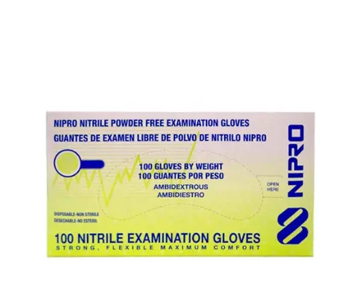 [GUA-000732] Guante nitrilo para examen (M)
