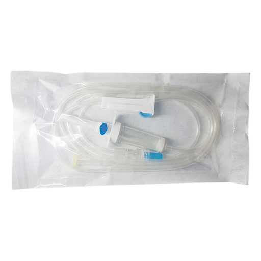 [SET-000734] Set infusion 20 gotas con filtro 67" (170cm) (Venoclisis) - sin aguja