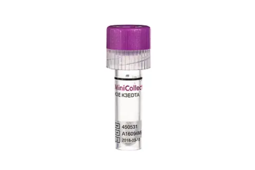 [TUB-00054] Tubo minicollect -1ml- k3e k3edta tapa lila